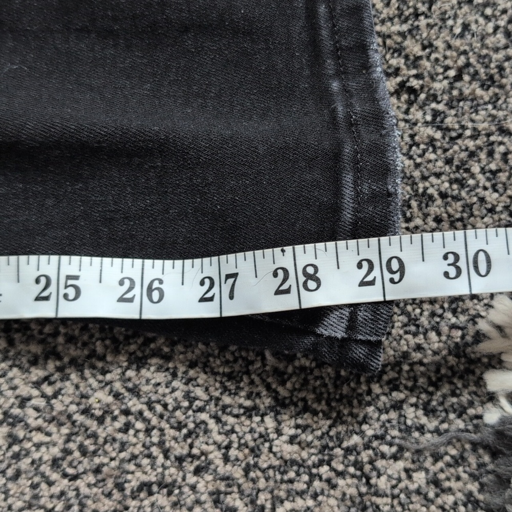 Flying Monkey Black High-Rise Flared Jeans W/Front Seam 27 - Picture 10 of 11